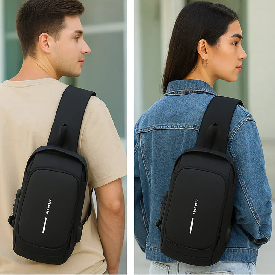 MOCHILA ANTIRROBO NEGRA: SEGURIDAD Y ESTILO EN CADA AVENTURA