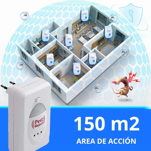 Repelente Ultrasónico PestReject® COMPRA 1 Y LLEVA 2