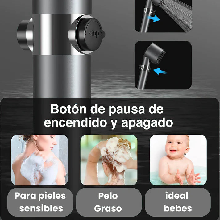 Alcachofa Masajeadora y Purificante 🚿
