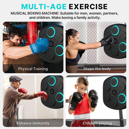 Máquina de boxeo musical con guantes de boxeo - ProBox® 3.0