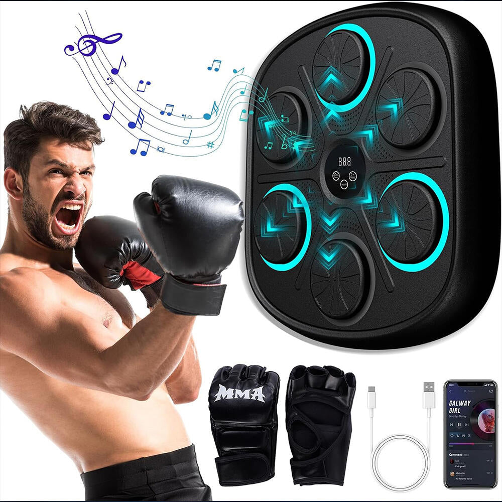 Máquina de boxeo musical con guantes de boxeo - ProBox® 3.0